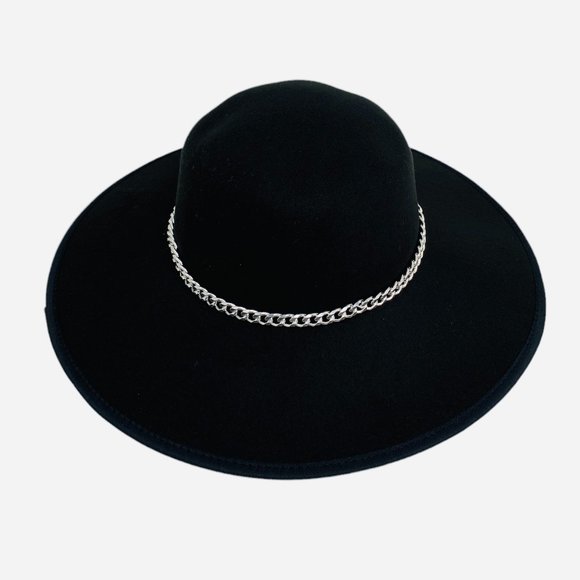 INC Chain Detail Felt Floppy Hat